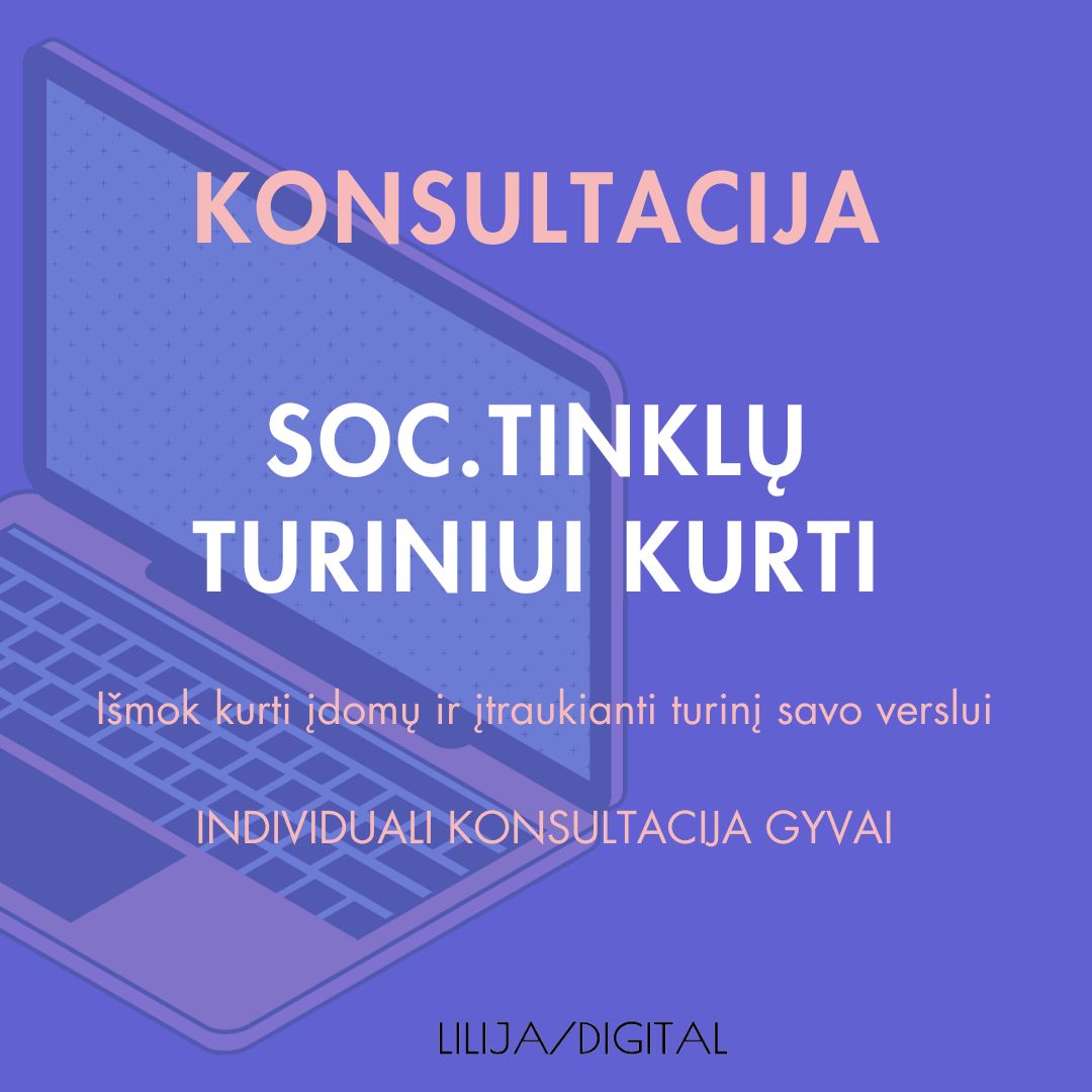 konsultacija soc.tinklams